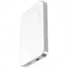 Batería externa inalámbrica magnética Nevox Qi2, 5000 mAh, plata/blanco