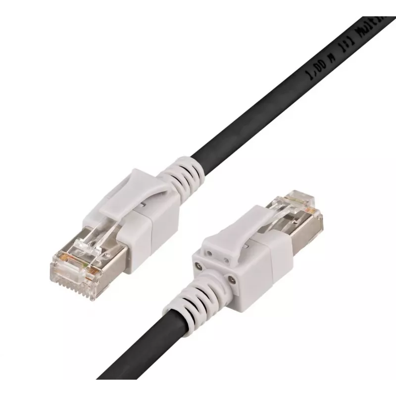 Cable de red Cat5e U/FTP Wirewin, 15 m, negro