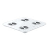 Báscula de personas inteligente Huawei Scale 3 Bluetooth Edition blanca / cristal templado / WiFi y BT / hasta 150 kg / Android e iOS