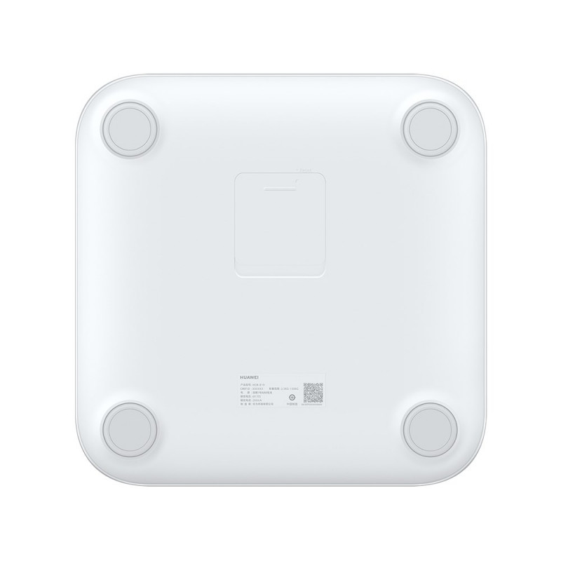 Báscula de personas inteligente Huawei Scale 3 Bluetooth Edition blanca / cristal templado / WiFi y BT / hasta 150 kg / Android e iOS