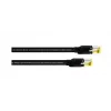Cordial cable de red Cat7a S/FTP RJ45, 1 m, negro