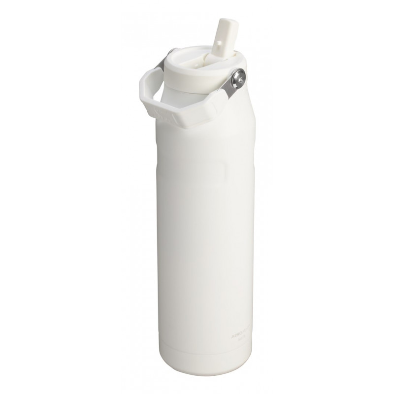 Stanley IceFlow Flip Straw 2.0 botella isotérmica, 1,06 l, blanco