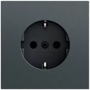 GIRA 418873 enchufe SCHUKO System 70, antracita