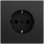 GIRA 418874 enchufe SCHUKO System 70 negro
