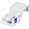 Techly 366310 Caja de superficie para 2 módulos Keystone RJ45 o RJ11/12