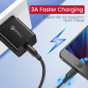 Ugreen Cable USB USB-A a Micro-USB, 0,5 m, negro