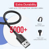 Ugreen Cable USB USB-A a Micro-USB, 0,5 m, negro