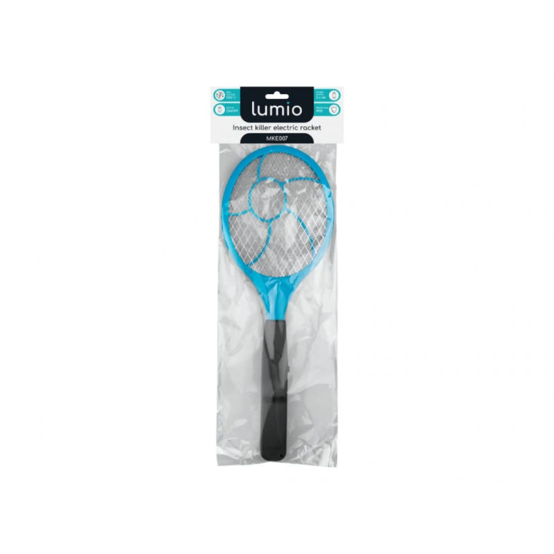 LUMIO Matamoscas eléctrico (MKE007), 2xAA, azul
