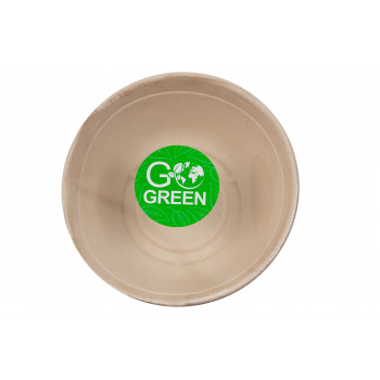 Gogreen Bandejas de caña de azúcar compostables 1100 ml, 5 uds.