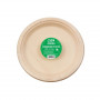 Gogreen Go Green Platos compostables de caña de azúcar Ø22 cm, 10 uds.