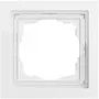 GIRA 0211705 Marco embellecedor 1 elemento, plano, Gira F200, blanco puro