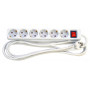 Mercodan Regleta Schuko de 6 tomas (503800010)