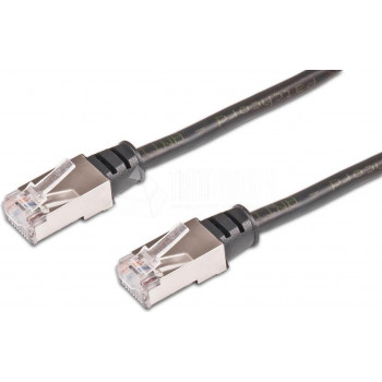 Wirewin Cable de red Cat5e U/FTP, 2 m, negro