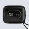 Dudao K32 Batería externa 22,5 W 10000 mAh con cable USB-C/Lightning integrado – negro
