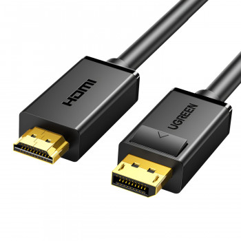Ugreen Cable DisplayPort a HDMI, 3 m, 4K, negro