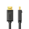 Ugreen Cable DisplayPort a HDMI, 3 m, 4K, negro