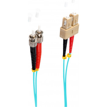 shiverpeaks cable de parcheo de fibra óptica SC a ST OM3, 5 m