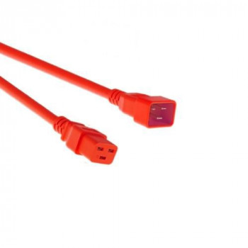 Mercodan cable de alimentación rojo C20-C19 (509780136)