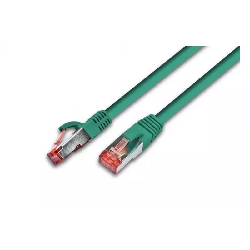 Wirewin cable de parcheo Cat6 S/FTP, 1,5 m, verde