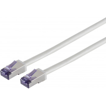 Shiverpeaks Cable de red Cat6a S/FTP Flex RJ45, 3 m, gris