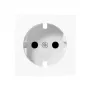 Jung A 1520 KIPL WW Placa central para toma SCHUKO, blanco alpino