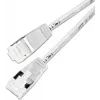 Cable de red Wirewin Slim Cat6a Light, redondo, U/FTP, Ø 3,8 mm, blanco (PKW-LIGHT-STP-K6A 0.15 WS)