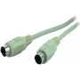 Cable shiverpeaks BS78107-2 PS/2 1,8 m 6-Pin Mini-DIN gris