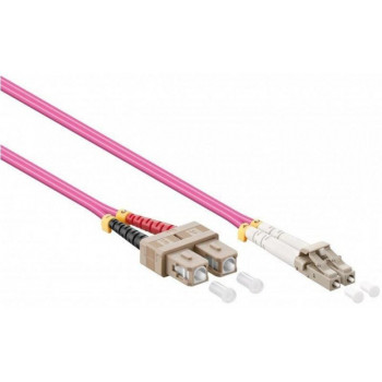 Cable de fibra óptica Mercodan LC-SC OM4 (40400057)
