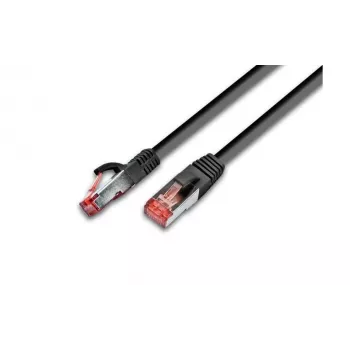 Cable de red Wirewin Cat6 S/FTP, 0,25 m, negro