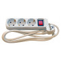 Regleta de enchufes Schuko Mercodan de 3 tomas (503800008)
