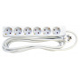 Regleta de enchufes Schuko Mercodan con 6 tomas (584420022)