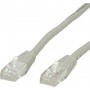 Cable de red Cat6 U/UTP RJ45 Secomp, 5 m, beige