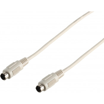 Cable PS/2 ShiverPeaks S/CONN maximum connectivity, 2 conectores macho Mini-DIN de 6 pines, 1,8 m (78107-2)