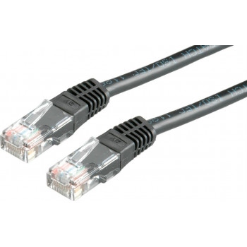 Cable de red Cat6 U/UTP RJ45 Secomp, 5 m, negro