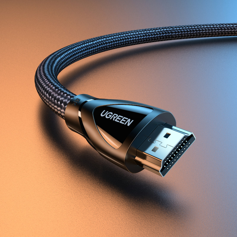 Cable HDMI 2.1 Ultra High Speed Ugreen HD140, 3 m, 8K, negro