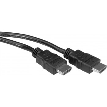 Cable HDMI High Speed con Ethernet Secomp STANDARD, 1 m, negro (11.55.3671)
