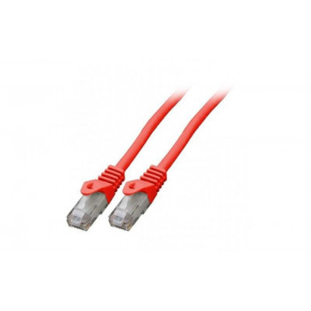 Cable de red KAT6 UTP Mercodan, rojo (371224200)