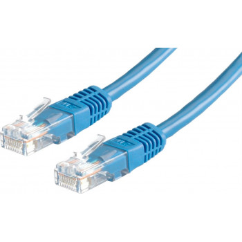 Cable de red Cat6 U/UTP RJ45 Secomp, 2 m, azul