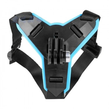 Soporte de correa de barbilla para casco de moto SJCAM