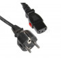 Cable de alimentación Mercodan Schuko, negro (509780003)