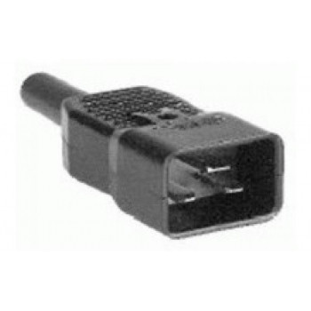Conector macho de aparato Mercodan para SAI (941234)