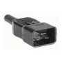 Conector macho de aparato Mercodan para SAI (941234)