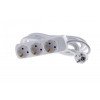 Regleta de enchufes Mercodan Schuko con 3 tomas (584420009)