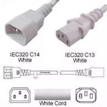 Alargador de corriente Mercodan, blanco (4646016)