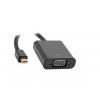 Adaptador Mercodan Mini DisplayPort a VGA, negro (865010)