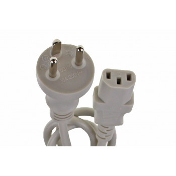 Mercodan cable de corriente DK gris 1,8 m