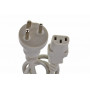 Mercodan cable de corriente DK gris 1,8 m