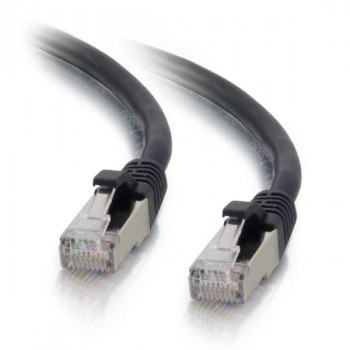 Mercodan cable de red Cat6a S/FTP RJ45, 2 m, negro