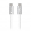 Forcell cable USB USB-C a USB-C, 2 m, 240 W, blanco