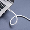 Forcell cable USB USB-C a USB-C, 2 m, 240 W, blanco